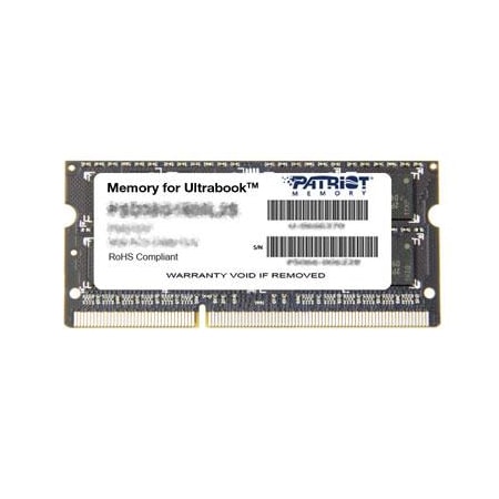 Patriot Memory 4GB PC3 12800 1600mhZ DDR3, PSD34G1600L2S PSD34G1600L2S